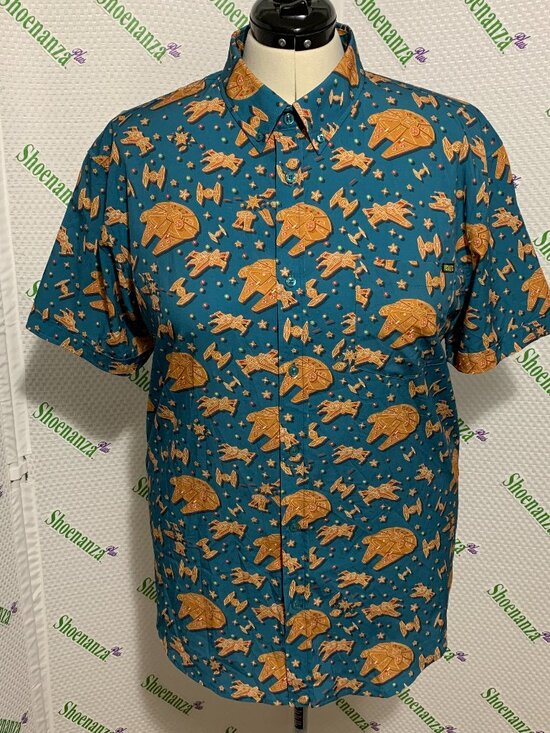 RSVLTS Other - RSVLTS Shirt Star Wars Rebel Crumb Gingerbread Millennium Falcon Christmas Men M